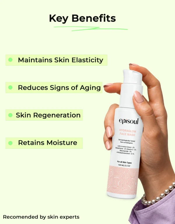 Episoul Hydraglow Face Wash - Image 2