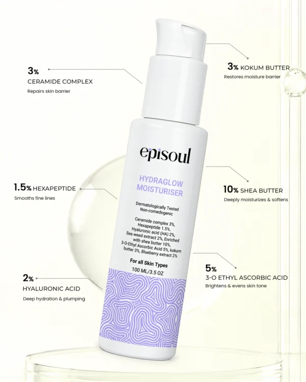 Episoul Hydraglow Moisturiser - Image 3