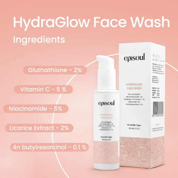 Episoul Hydraglow Face Wash - Image 7