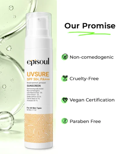 UVSURE SPF 50+, PA+++