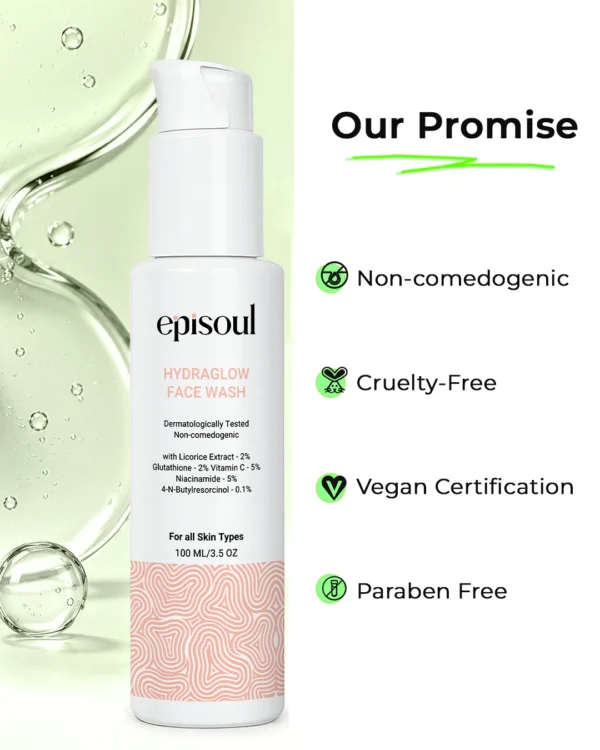 Episoul Hydraglow Face Wash - Image 4