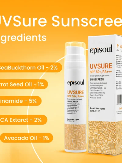 Episoul UVSURE Spf 50 Sunscreen