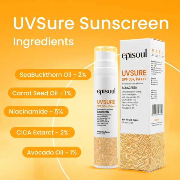 Episoul UVSURE Spf 50 Sunscreen - Image 7